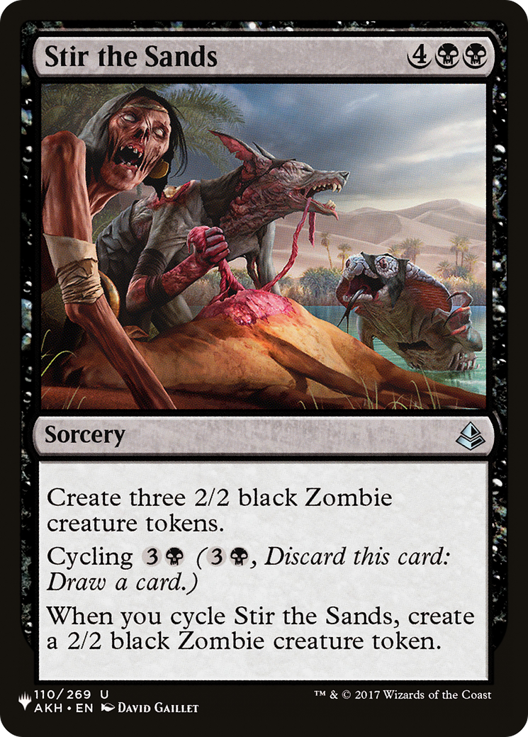 Stir the Sands [The List Reprints] | Silver Goblin