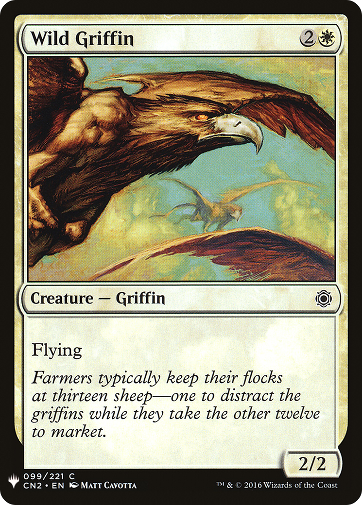 Wild Griffin [Mystery Booster] | Silver Goblin