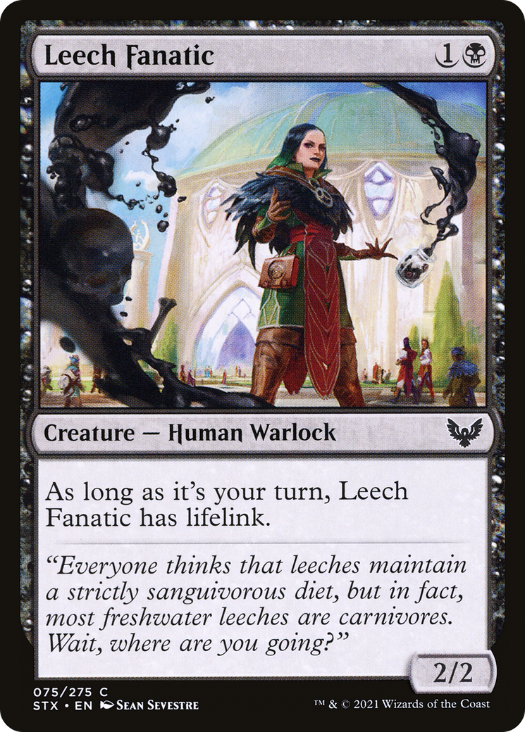 Leech Fanatic [Strixhaven: School of Mages] Foil