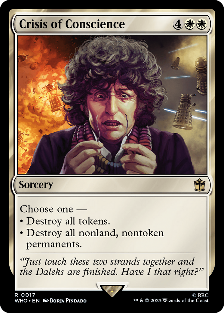 Crisis of Conscience [Doctor Who] Foil