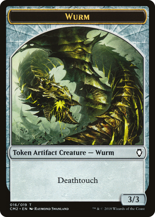 Wurm Token (016/019) [Commander Anthology Volume II Tokens]