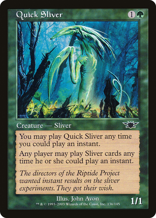 Quick Sliver [Legions] Foil