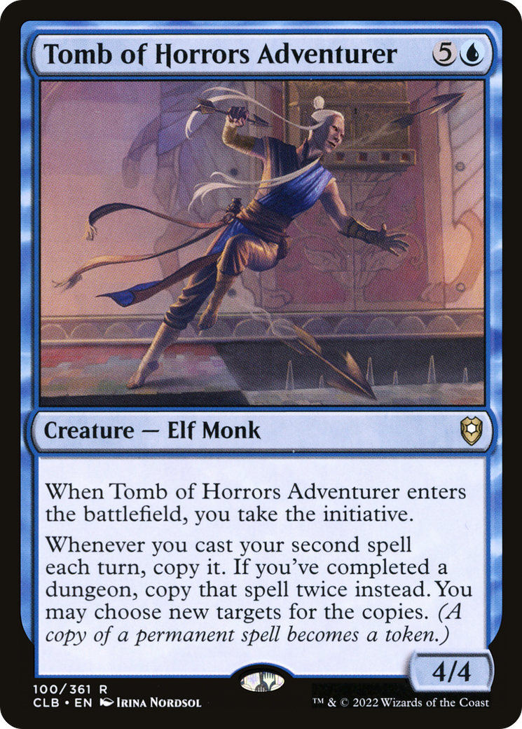 Tomb of Horrors Adventurer [Commander Legends: Battle for Baldur's Gate] Foil