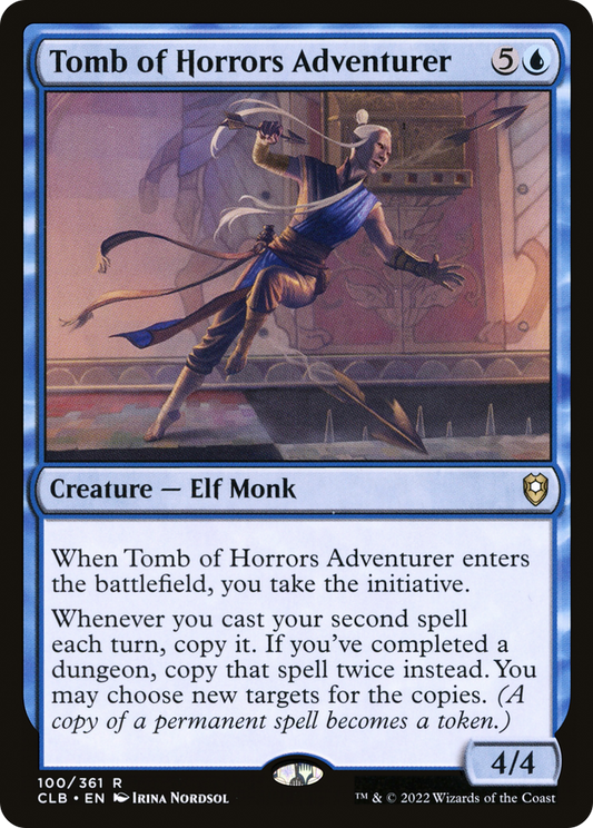 Tomb of Horrors Adventurer [Commander Legends: Battle for Baldur's Gate] Foil