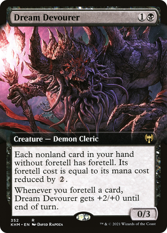 Dream Devourer (Extended Art) [Kaldheim] Foil