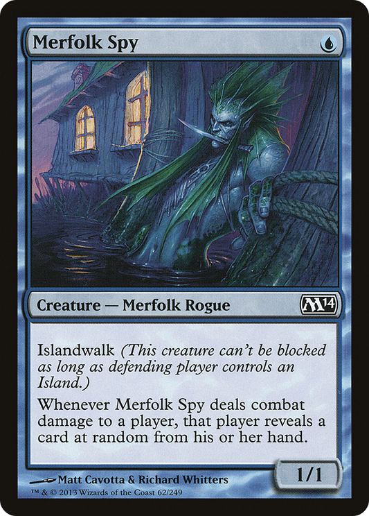 Merfolk Spy [Magic 2014] Foil
