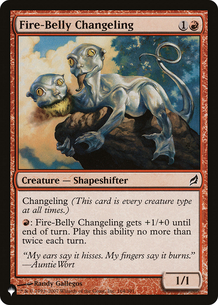 Fire-Belly Changeling [The List Reprints] | Silver Goblin