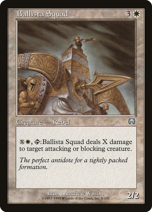 Ballista Squad [Mercadian Masques] Foil