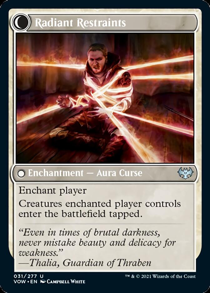 Radiant Grace // Radiant Restraints [Innistrad: Crimson Vow] | Silver Goblin