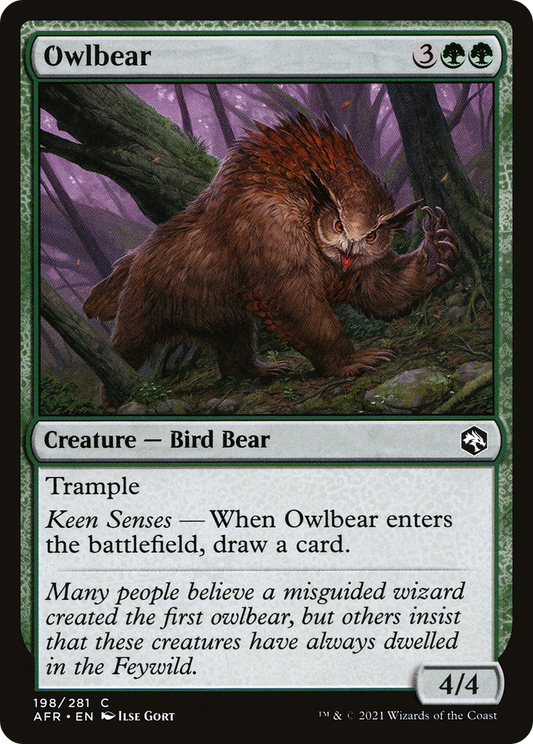 Owlbear [Dungeons & Dragons: Adventures in the Forgotten Realms] Foil