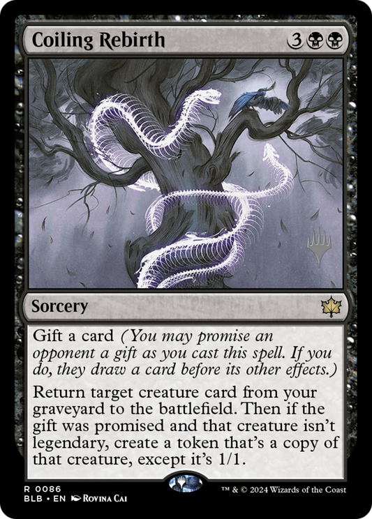 Coiling Rebirth (Promo Pack) [Bloomburrow Promos] Foil