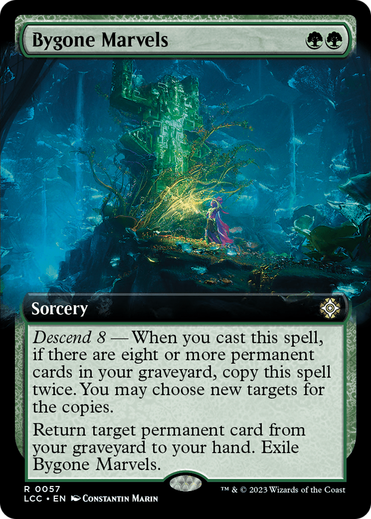 Bygone Marvels (Extended Art) [The Lost Caverns of Ixalan Commander] | Silver Goblin