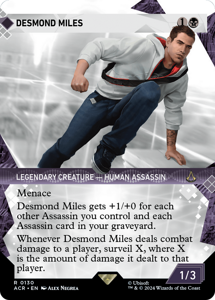 Desmond Miles (Showcase) [Assassin's Creed] Foil