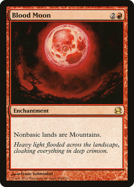Blood Moon [Modern Masters] Foil