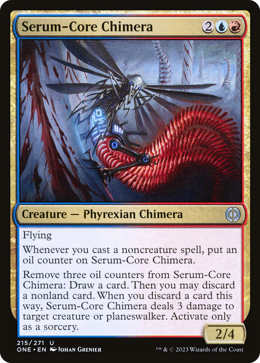 Serum-Core Chimera [Phyrexia: All Will Be One] Foil