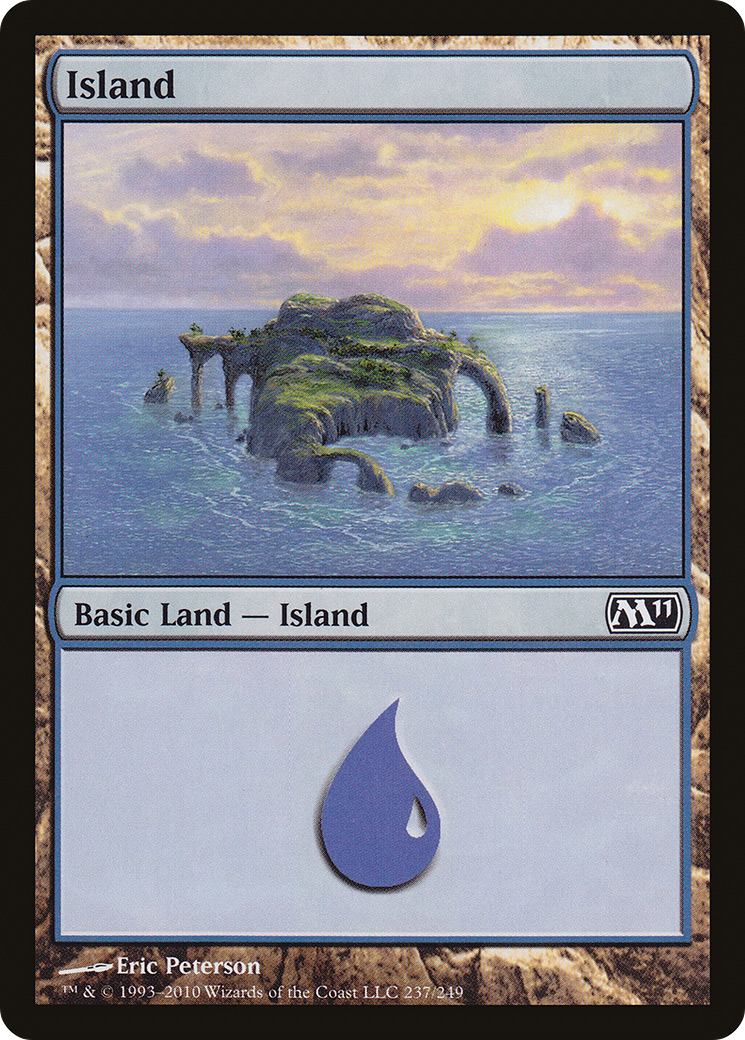 Island (237) [Magic 2011] Foil