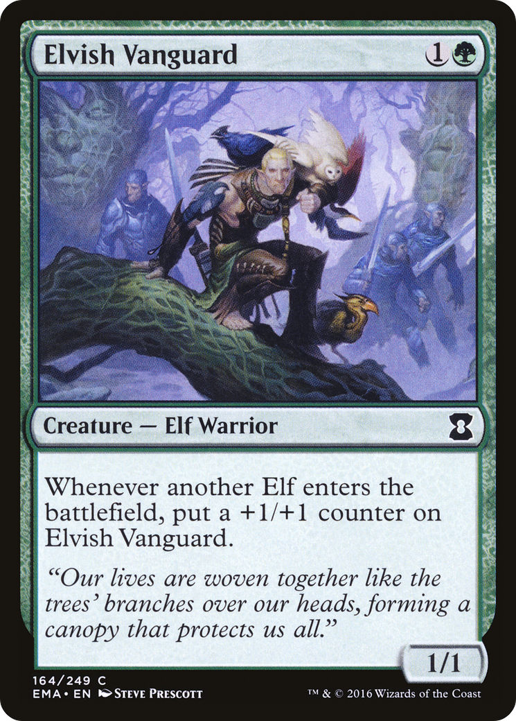 Elvish Vanguard (164) - Eternal Masters