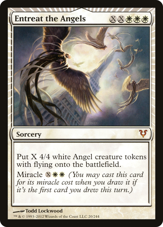 Entreat the Angels [Avacyn Restored] Foil