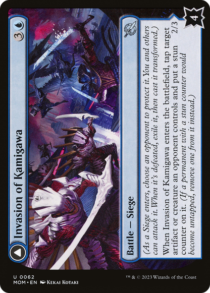 Invasion of Kamigawa // Rooftop Saboteurs [March of the Machine] Foil