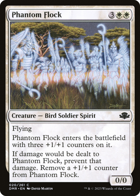 Phantom Flock [Dominaria Remastered] Foil