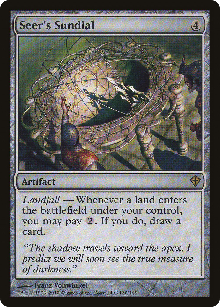 Seer's Sundial [Worldwake] Foil