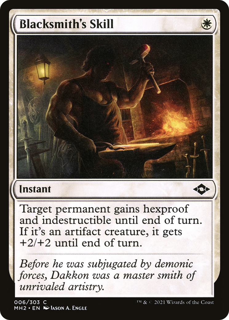 Blacksmith's Skill [Modern Horizons 2] Foil