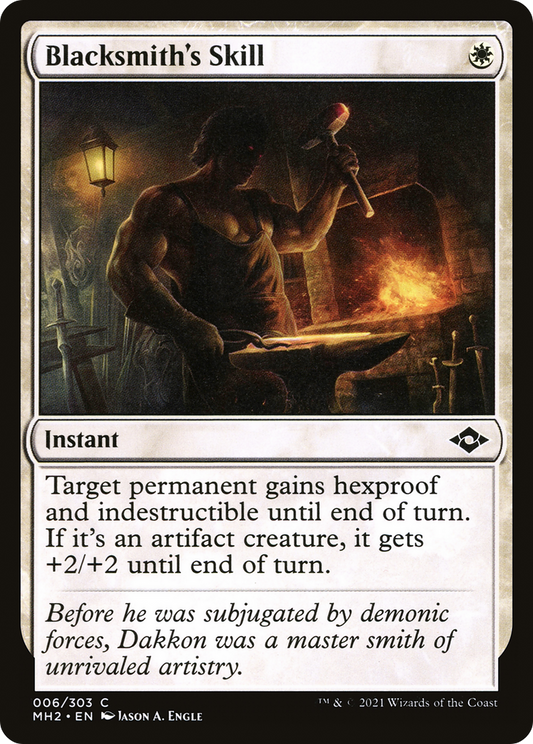 Blacksmith's Skill [Modern Horizons 2] Foil