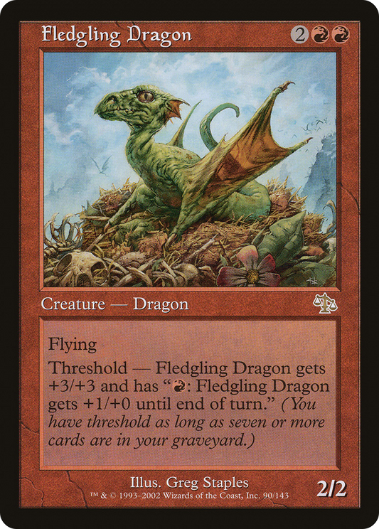 Fledgling Dragon [Judgment] Foil