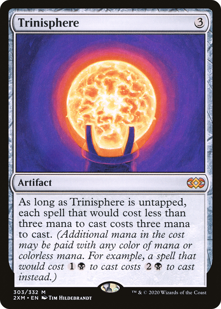 Trinisphere [Double Masters] Foil