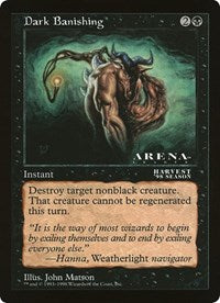Dark Banishing (Oversized) [Oversize Cards] | Silver Goblin