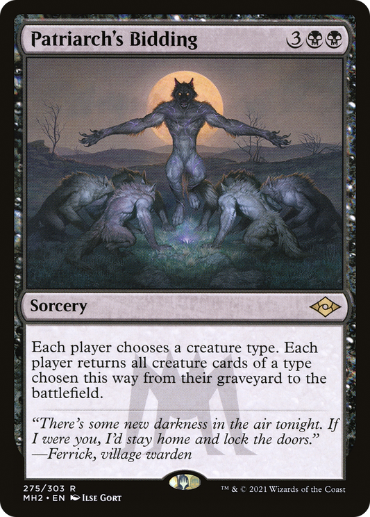 Patriarch's Bidding [Modern Horizons 2] Foil