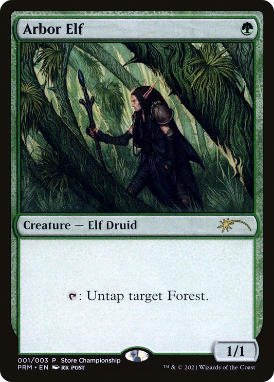 Arbor Elf (001) - Wizards Play Network 2021
