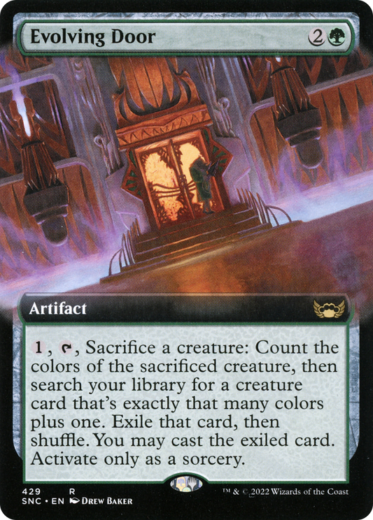 Evolving Door (Extended Art) [Streets of New Capenna] Foil