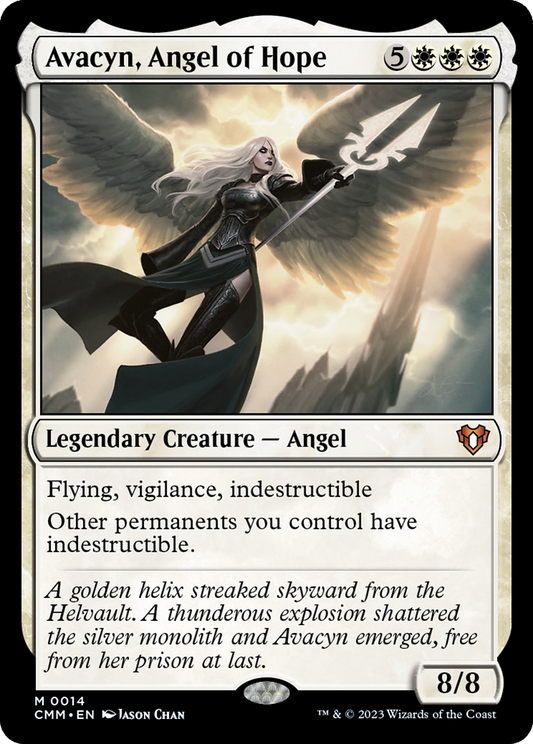 Avacyn, Angel of Hope [Commander Masters] Foil