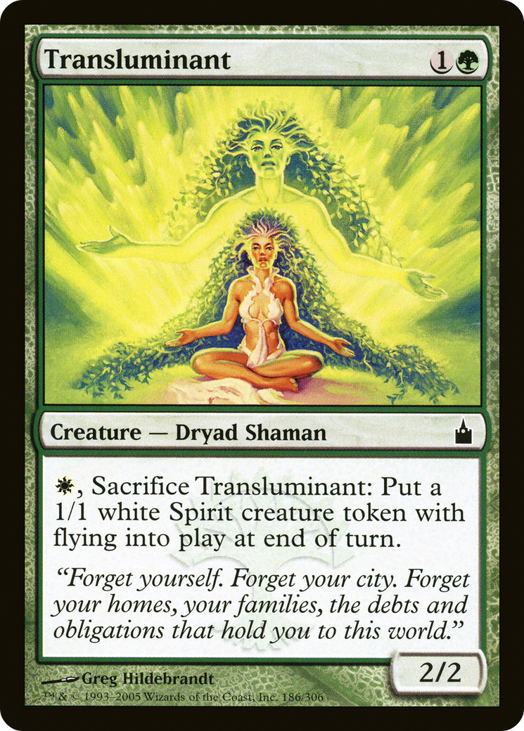 Transluminant (186) Foil - Ravnica: City of Guilds