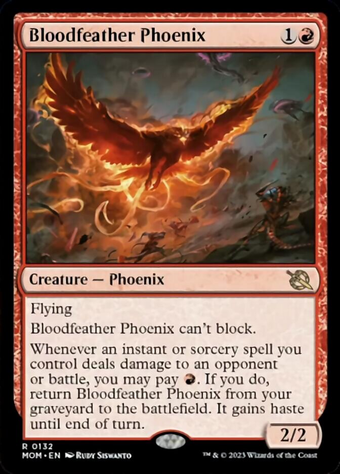 Bloodfeather Phoenix [March of the Machine] | Silver Goblin