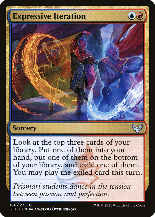 Expressive Iteration [Strixhaven: School of Mages] Foil