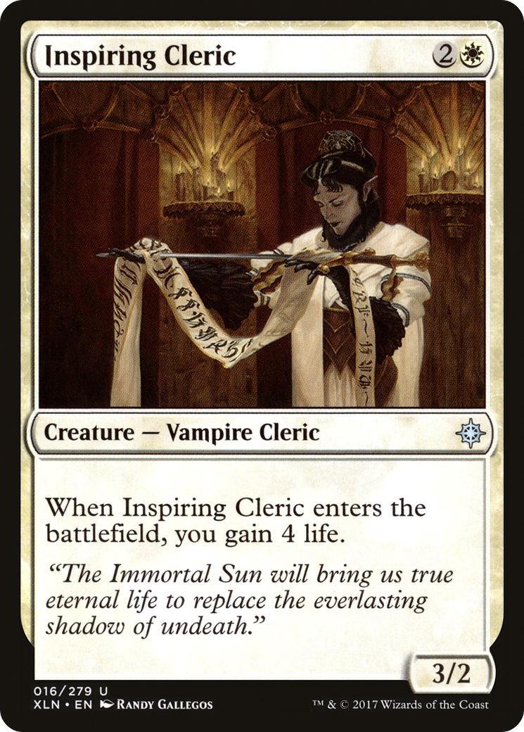 Inspiring Cleric [Ixalan] Foil