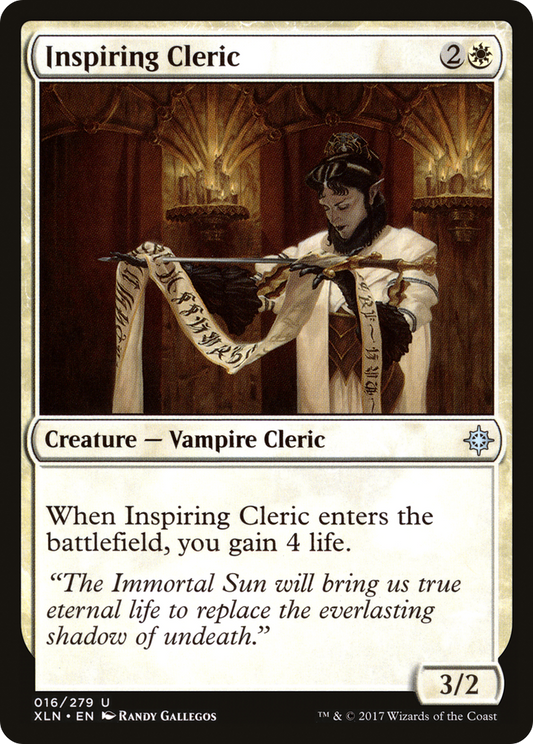 Inspiring Cleric [Ixalan] Foil