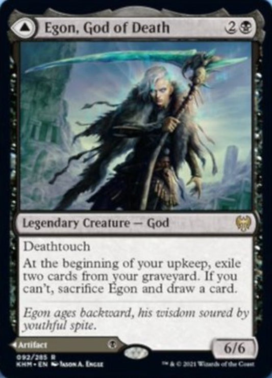 Egon, God of Death // Throne of Death [Kaldheim] Foil