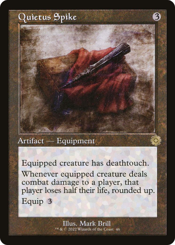 Quietus Spike (Retro) [The Brothers' War Retro Artifacts]