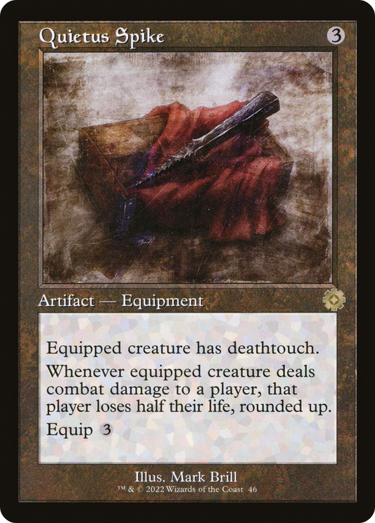 Quietus Spike (Retro) [The Brothers' War Retro Artifacts] Foil