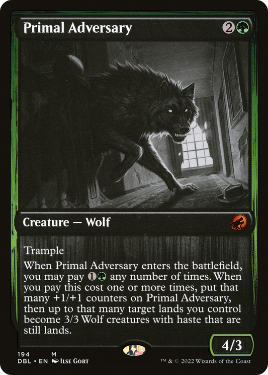 Primal Adversary [Innistrad: Double Feature] Foil