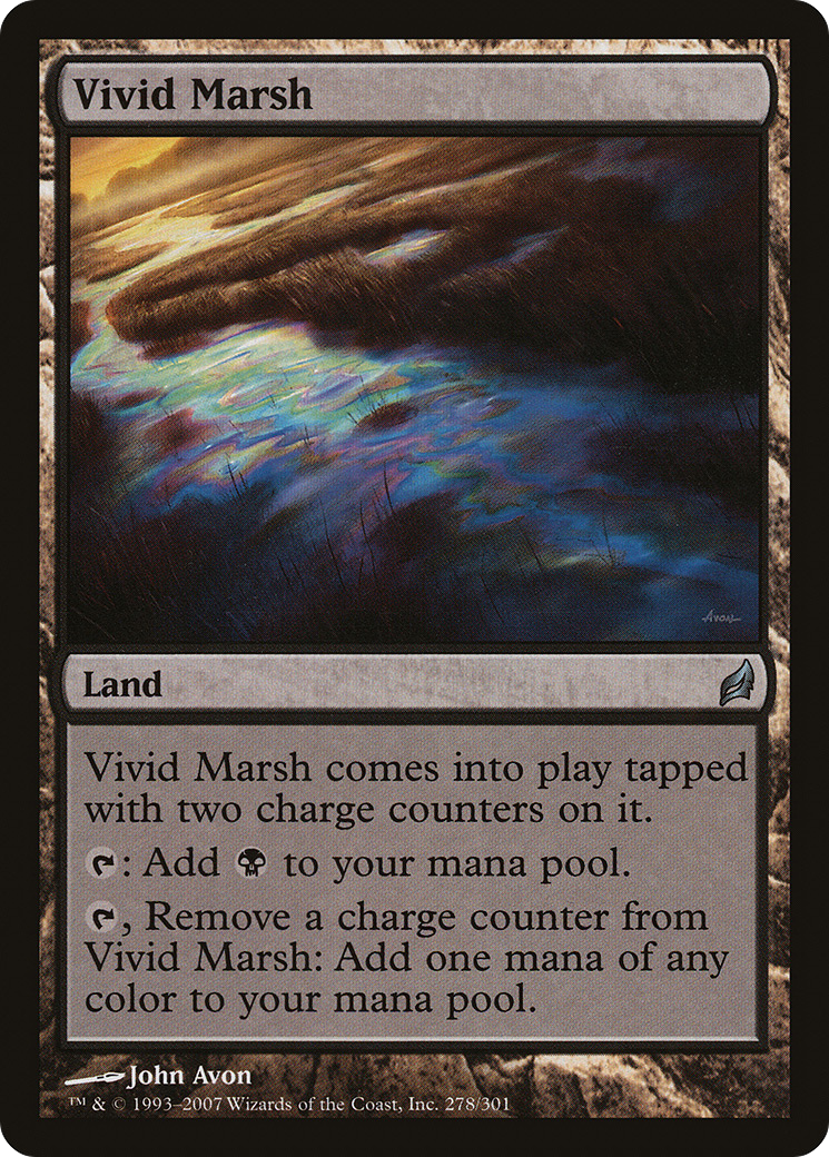 Vivid Marsh (278) Foil - Lorwyn