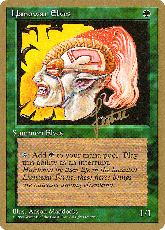 Llanowar Elves (Bertrand Lestree) [Pro Tour Collector Set] | Silver Goblin