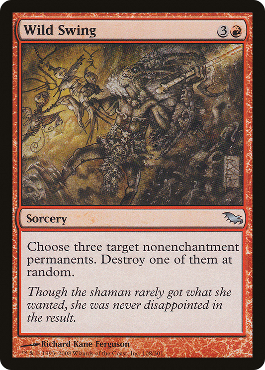 Wild Swing [Shadowmoor] Foil