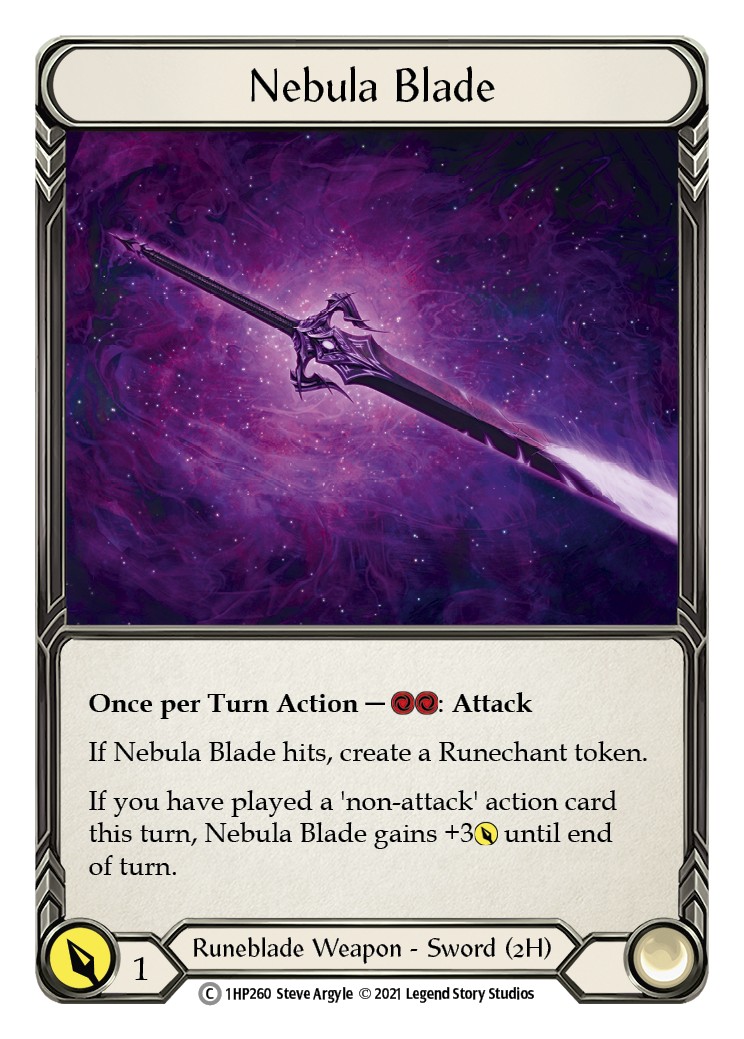 Nebula Blade [1HP260] (History Pack 1) | Silver Goblin