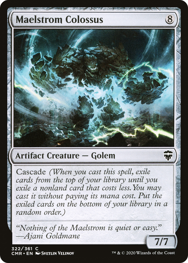 Maelstrom Colossus [Commander Legends] Foil