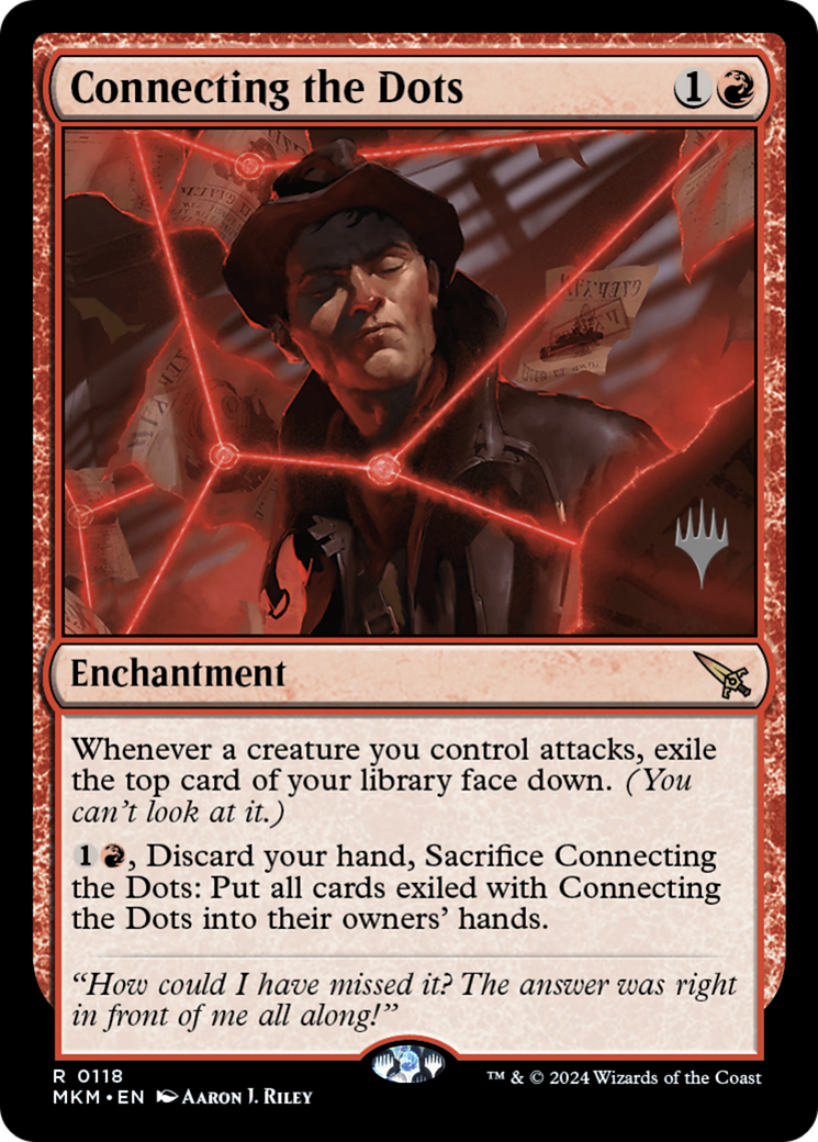 Connecting the Dots (Promo Pack) [Murders at Karlov Manor Promos] Foil