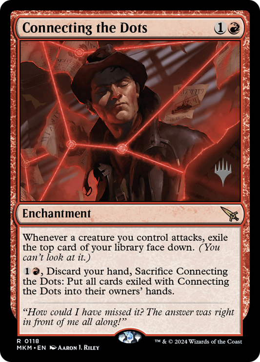 Connecting the Dots (Promo Pack) [Murders at Karlov Manor Promos] Foil